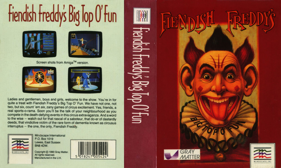 Fiendish Freddy's Big Top O' Fun — box-texture (EU)