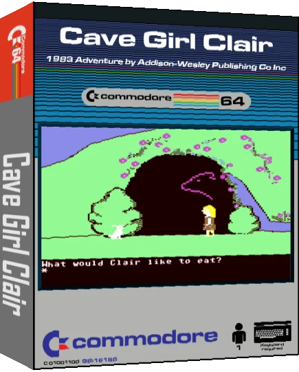 Cave Girl Clair — box-3D (CUS)