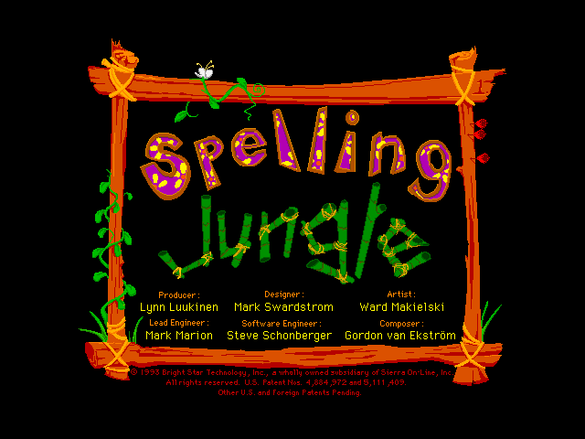 Spelling Jungle — sstitle (WOR)