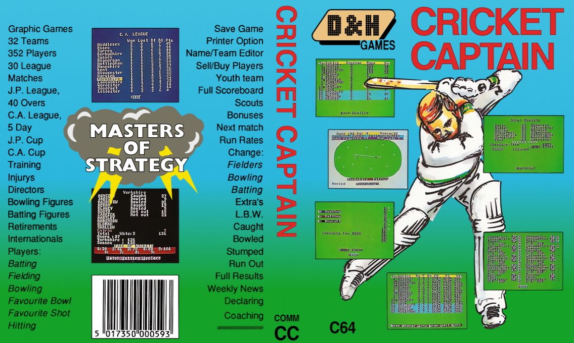 Cricket Captain — box-texture (EU)