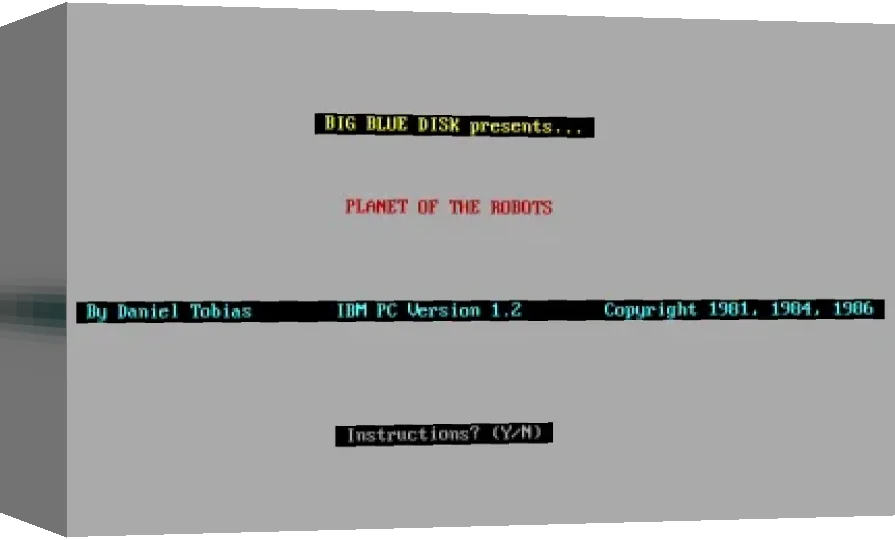 Planet of the Robots — box-3D (WOR)