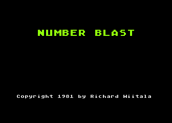 Number Blast — sstitle (US)