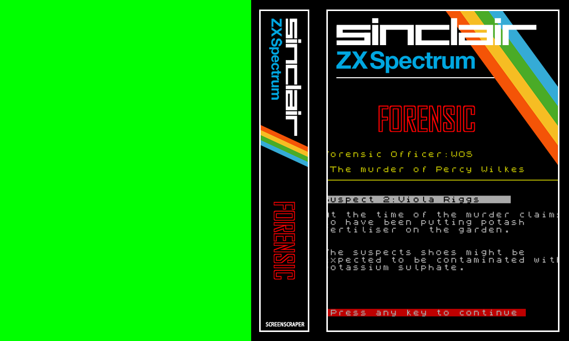 Forensic — box-texture (SS)