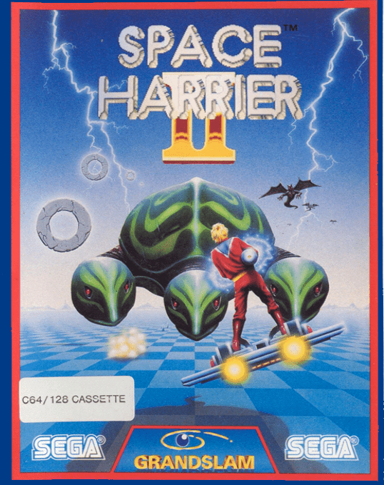 Space Harrier 2 box art