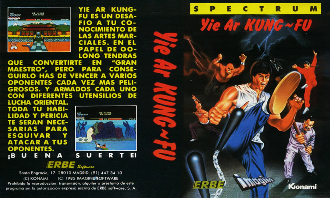 Yie Ar Kung-Fu — box-texture (SP)