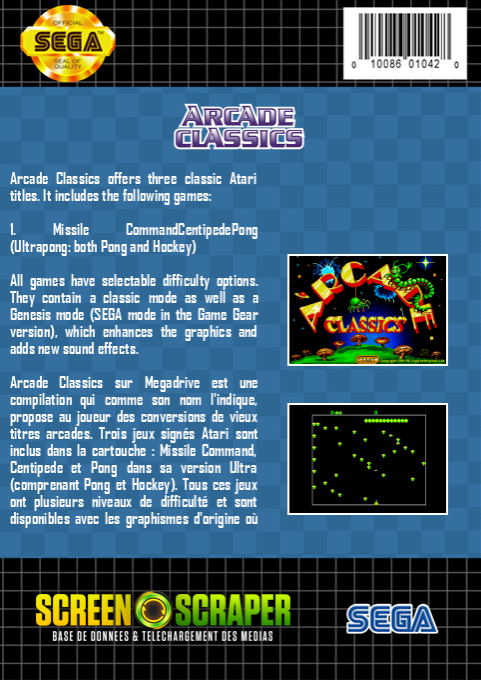 Arcade Classics — box-2D-back (SS)