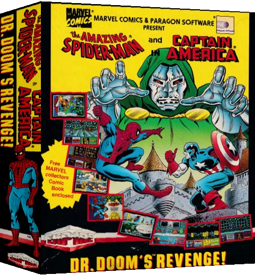 Amazing Spider-Man And Captain America In Dr. Doom's Revenge!, The — box-3D (EU)