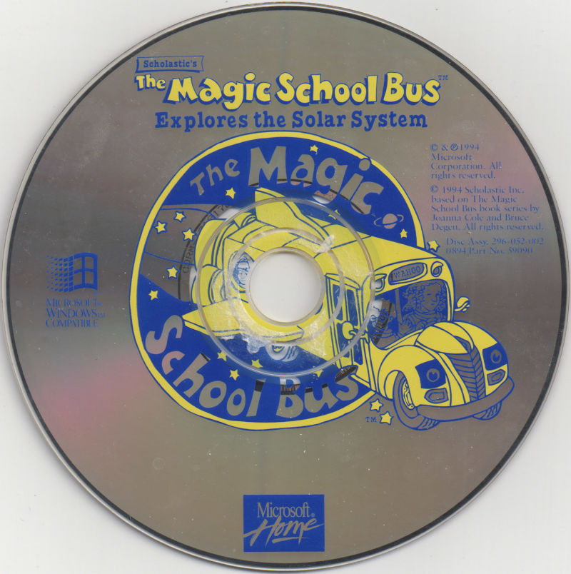 Scholastic's The Magic School Bus Explores the Solar System — support-2D (WOR)