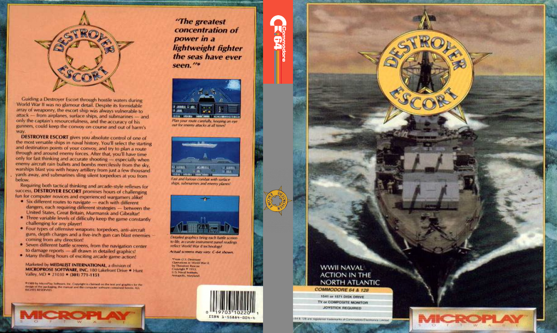 Destroyer Escort — box-texture (US)