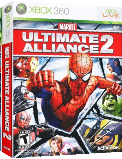 Marvel - Ultimate Alliance 2 — box-3D (US)