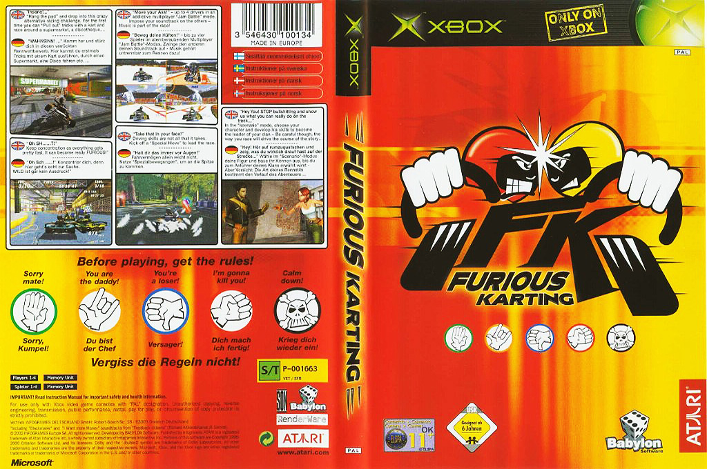 Furious Karting — box-texture (DE)