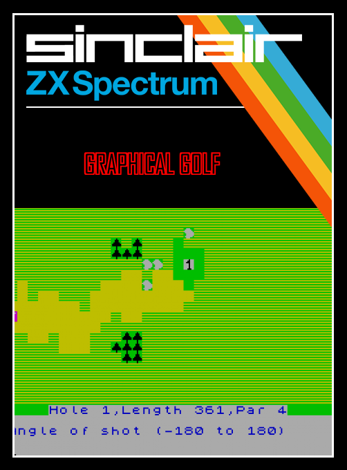 Graphical Golf box art