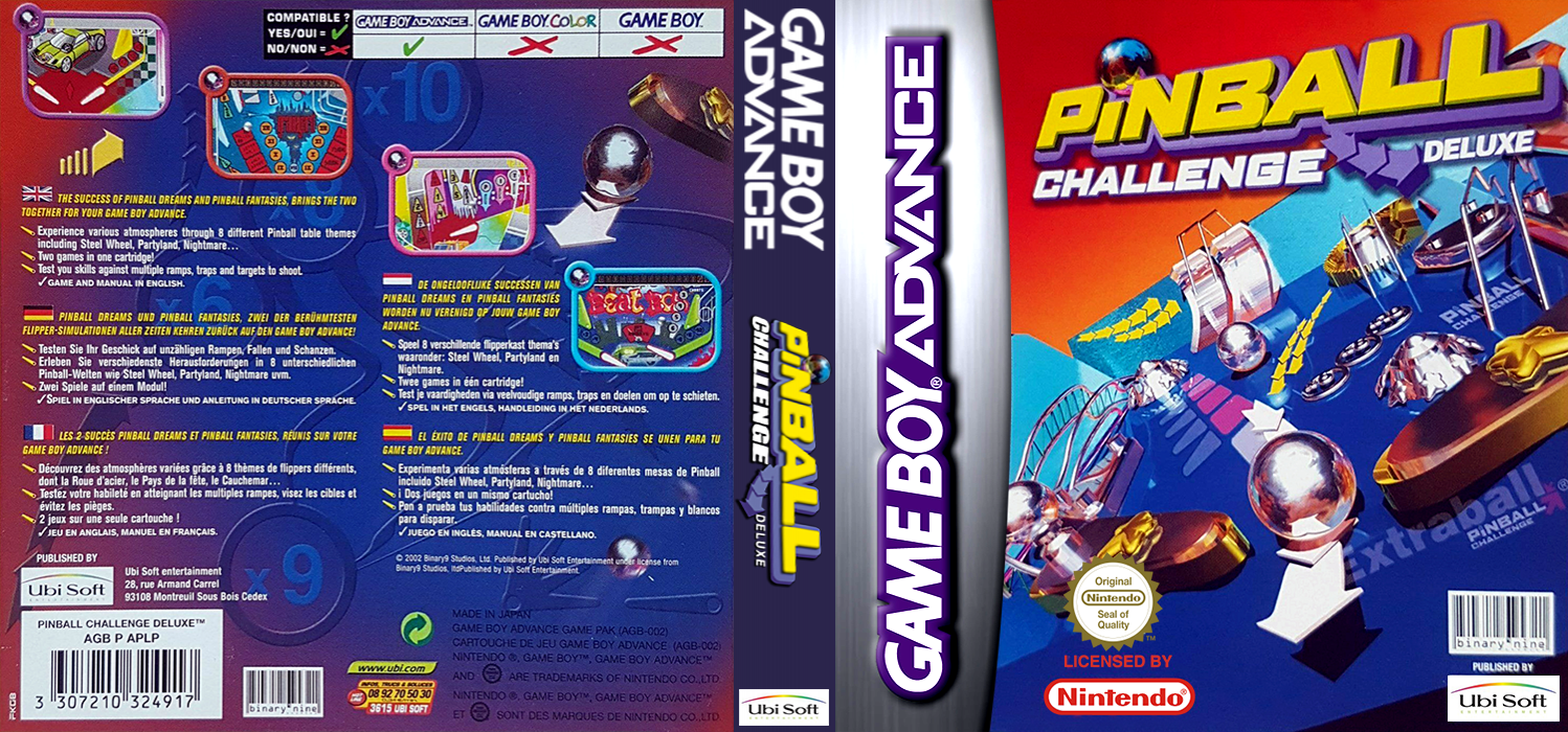 Pinball Challenge Deluxe — box-texture (EU)