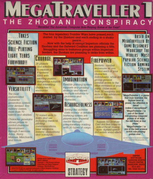 MegaTraveller 1 - The Zhodani Conspiracy — box-2D-back (EU)