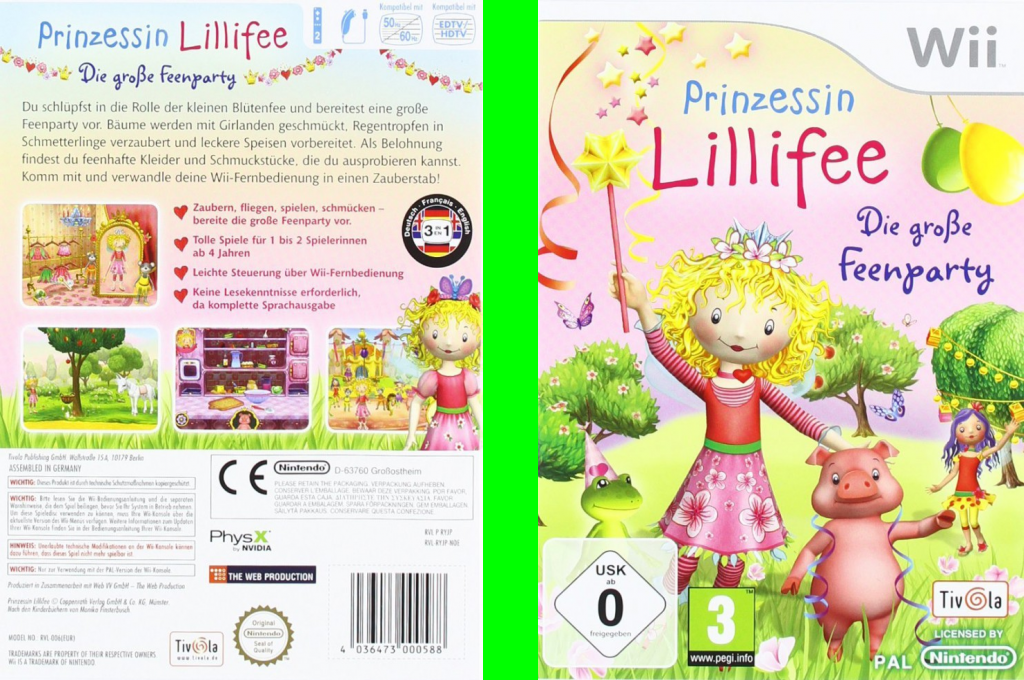 Princess Lillifee's Magic Fairy — box-texture (DE)