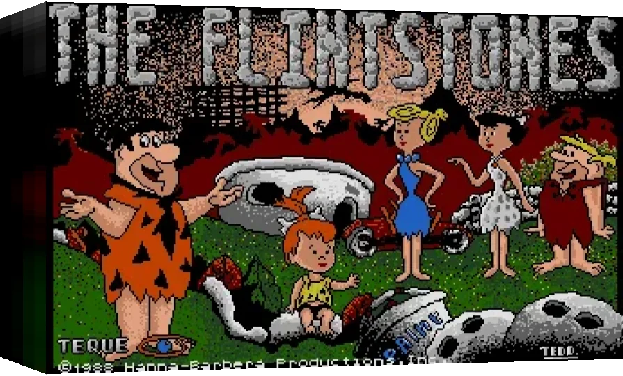 Flintstones, The — box-3D (WOR)