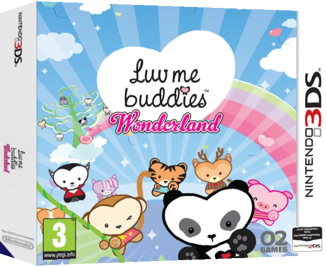 Luv Me Buddies Wonderland — box-3D (EU)