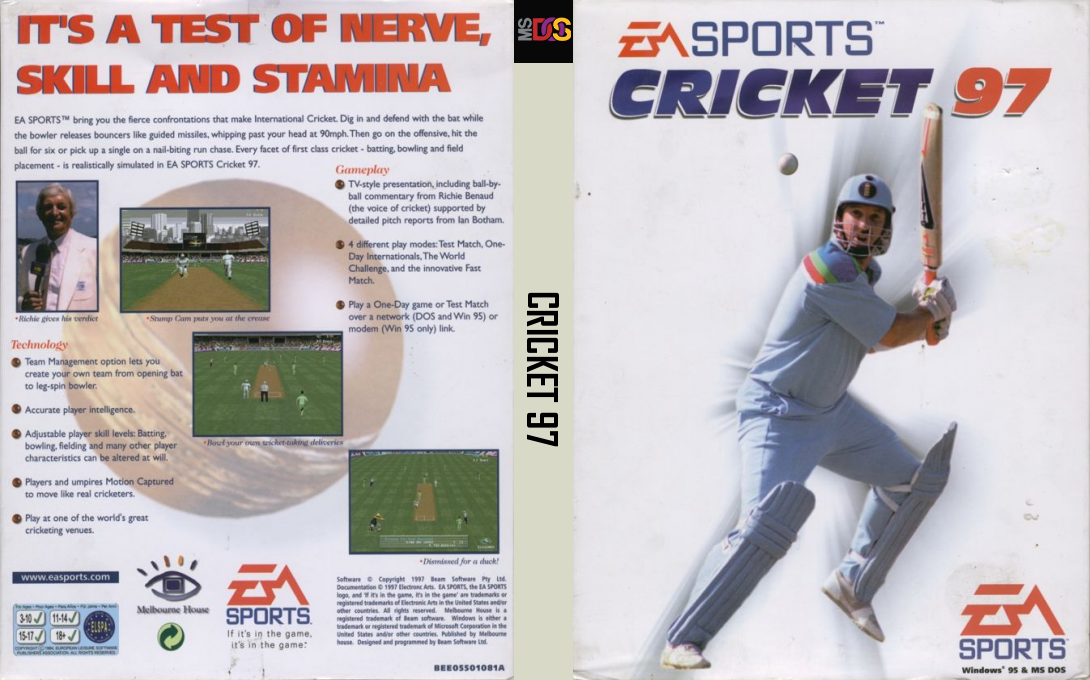 Cricket 97 — box-texture (EU)