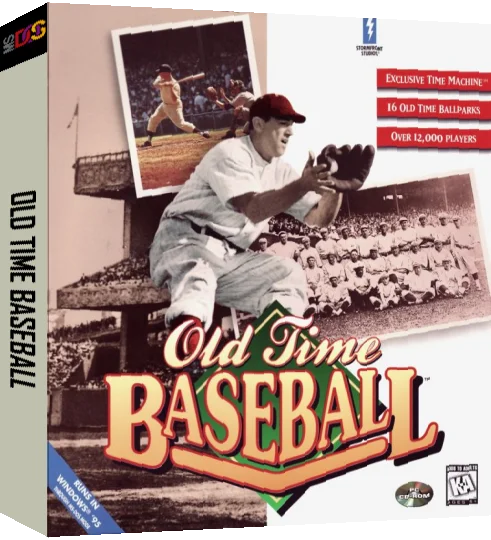 Old Time Baseball — box-3D (US)