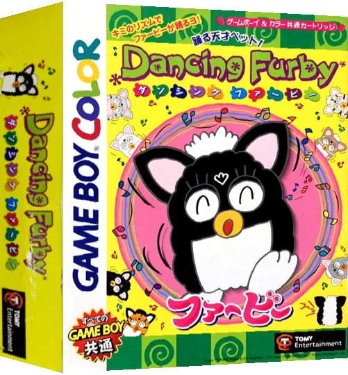 Dancing Furby — box-3D (JP)