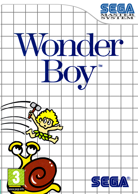 Wonder Boy — box-2D (EU)
