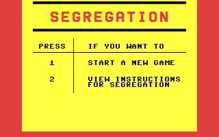 Segregation — sstitle (WOR)