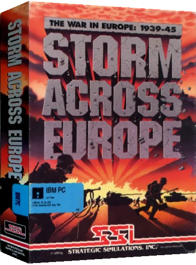 Storm Across Europe — box-3D (US)