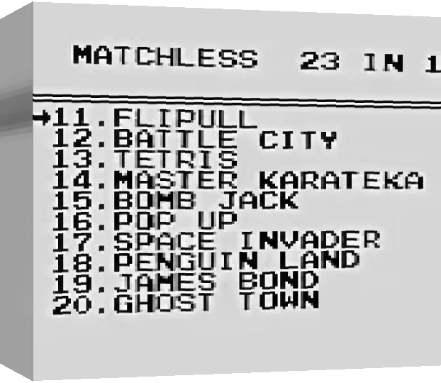 Matchless 23 in 1 A — box-3D (TW)