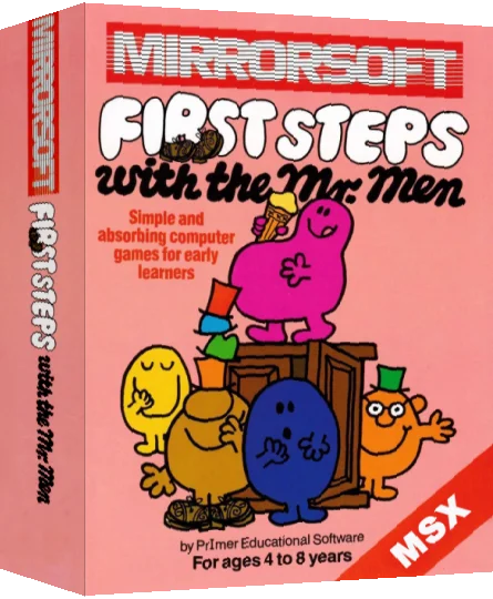 First Steps With The Mr. Men — box-3D (EU)