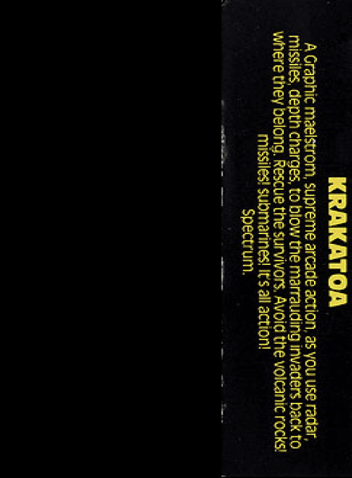 Escape from Krakatoa — box-2D-back (WOR)