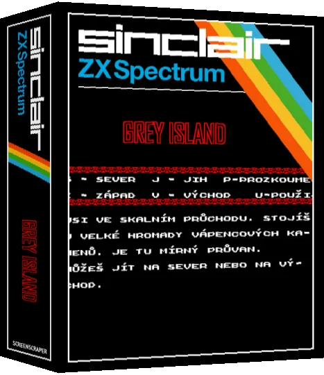 Grey Island — box-3D (SS)