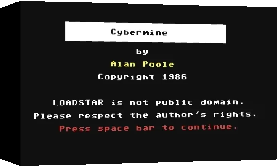Cybermine Adventure — box-3D (WOR)
