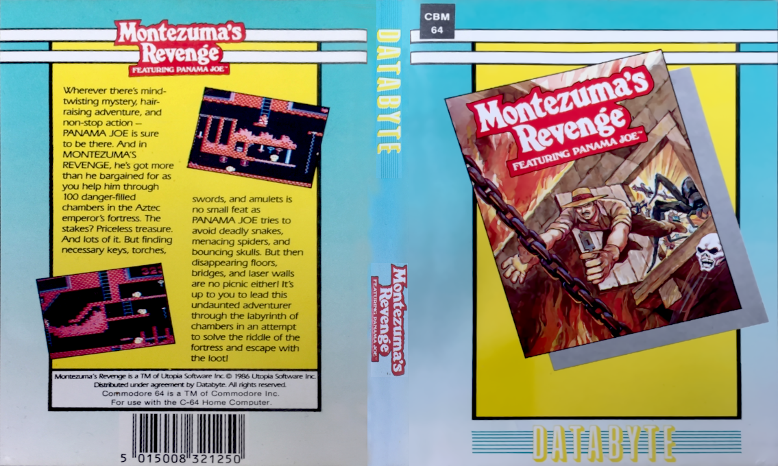 Montezuma's Revenge — box-texture (EU)