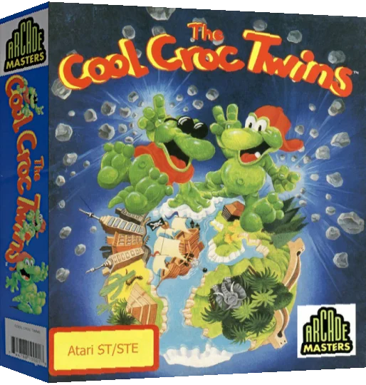 Cool Croc Twins, The — box-3D (EU)