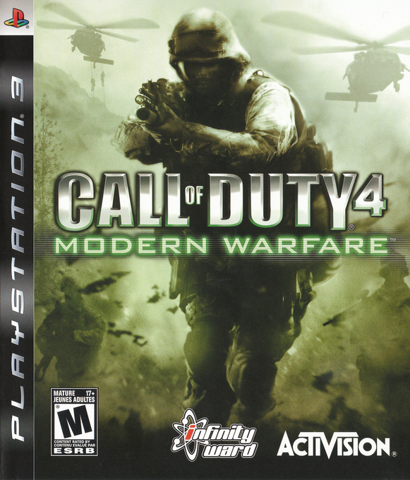 Call of Duty 4 - Modern Warfare — box-2D (CA)