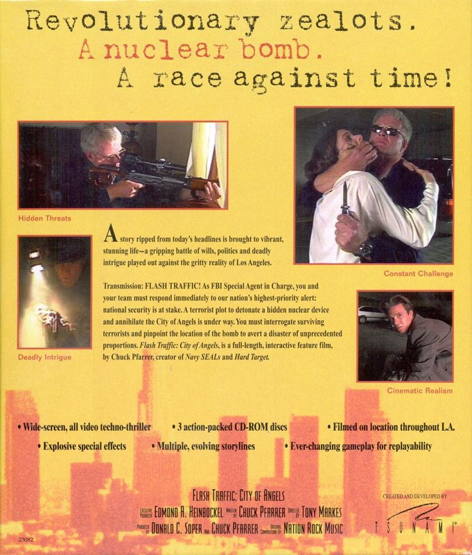 Flash Traffic - City Of Angels — box-2D-back (US)