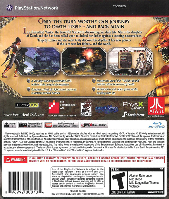 Venetica — box-2D-back (US)