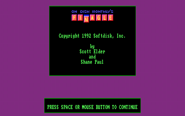 Finagle box art