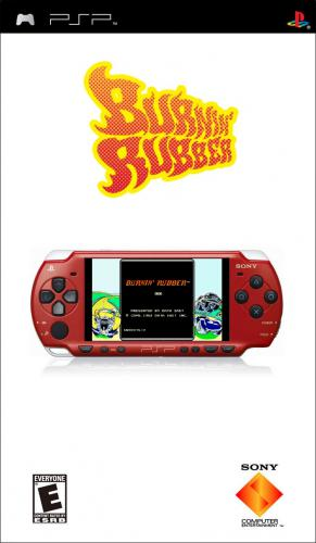 Burnin' Rubber box art