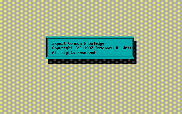 Expert Common Knowledge box art
