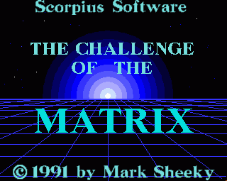 The Challenge of the Matrix — sstitle (WOR)