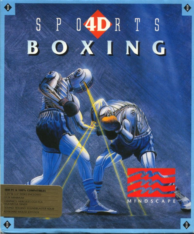 4D Sports Boxing — box-2D (EU)