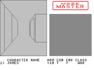 Maze Master — ss (WOR)