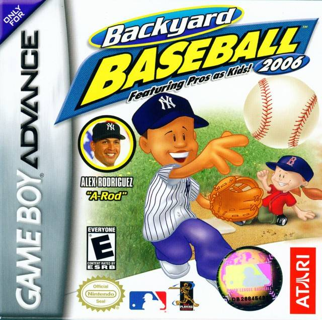 Backyard Baseball 2006 — box-scan (US)