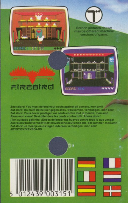 Chicken Chase — box-2D-back (EU)