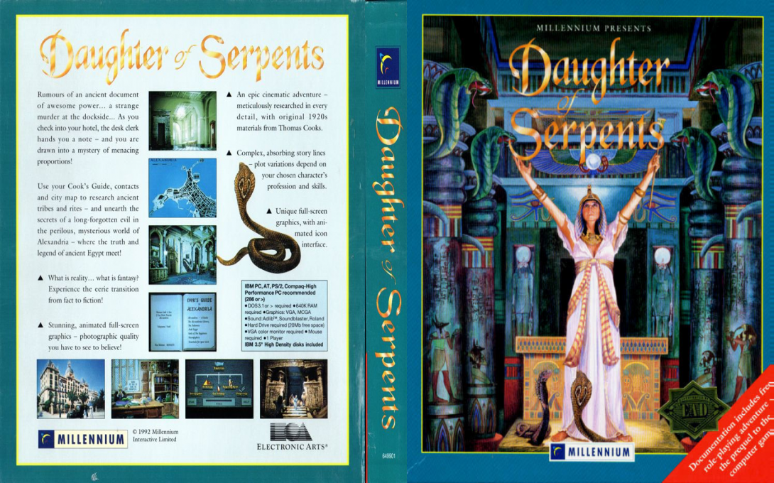 Daughters Of Serpents — box-texture (US)
