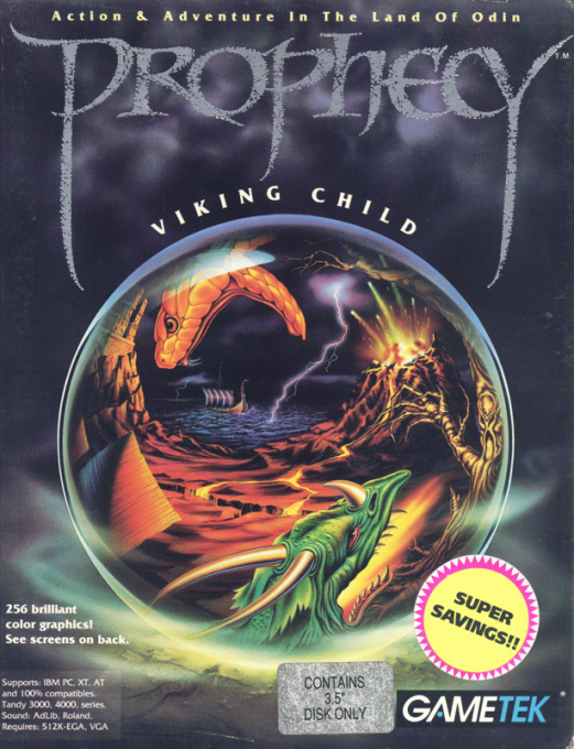 Prophecy 1 - The Viking Child box art