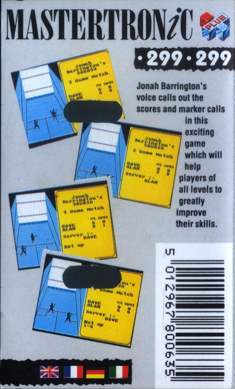 Jonah Barrington's Squash — box-2D-back (EU)