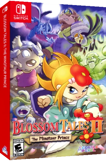 Blossom Tales II - The Minotaur Prince — box-3D (US)