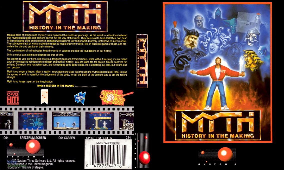 Myth - History in the Making — box-texture (EU)